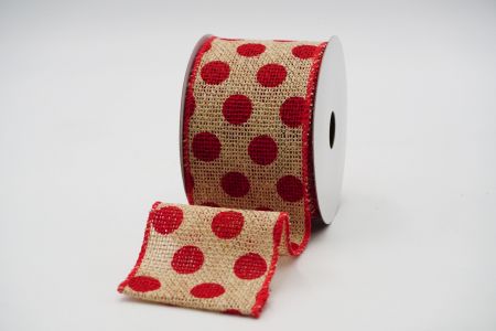 Polka Wired Ribbon_KF6793GC-7-7_Red